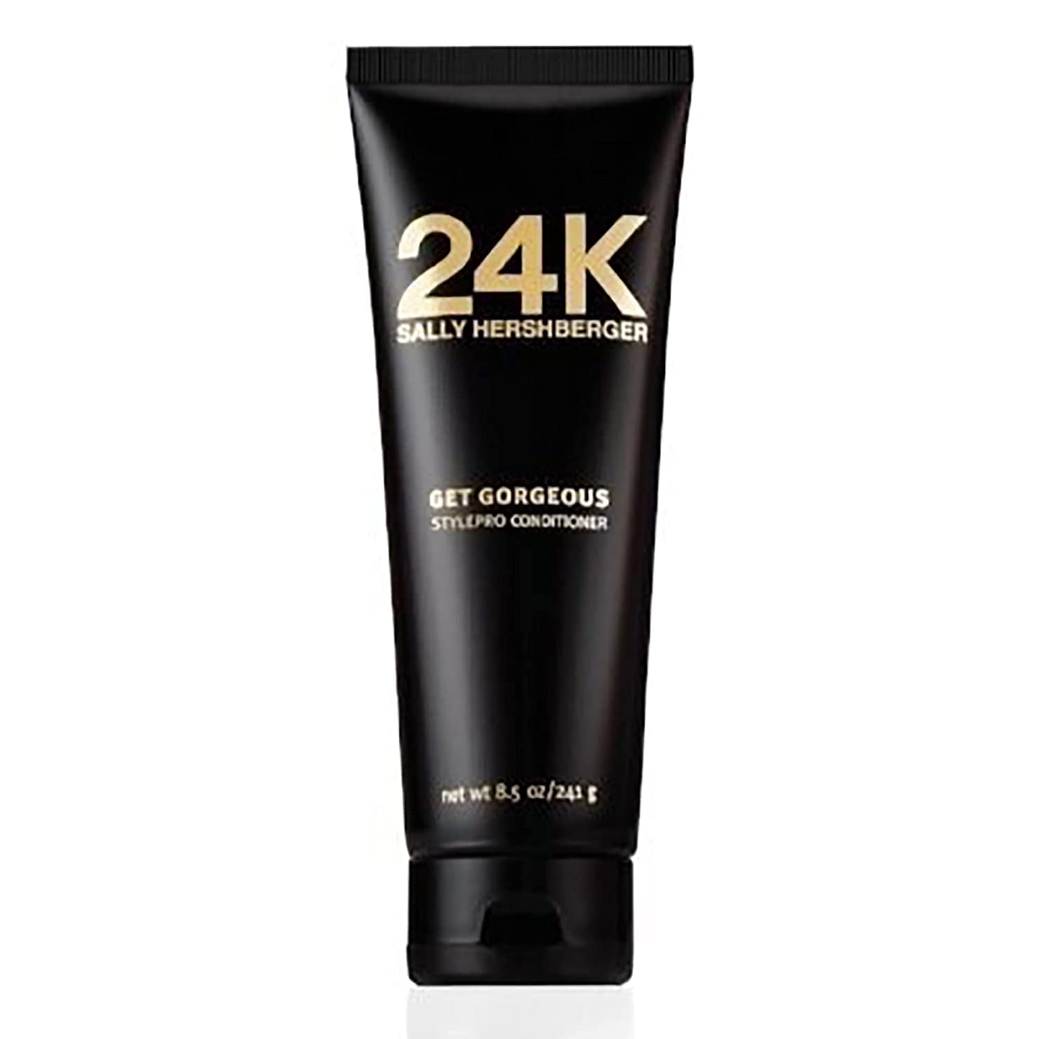 Sally Hershberger 24K Get Gorgeous Stylepro Shampoo & Conditioner Black and Grey Tea, 17 oz boundle