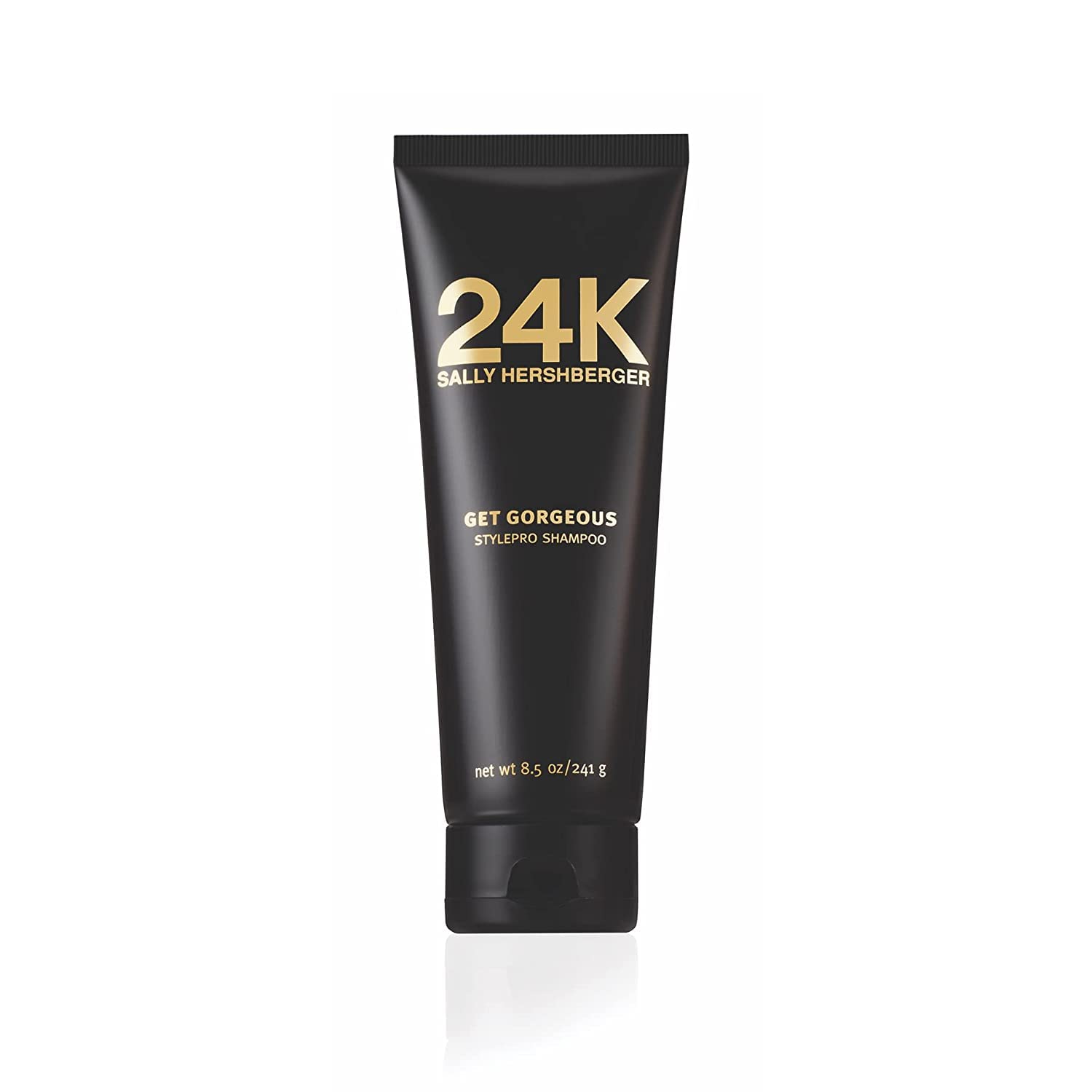 Sally Hershberger 24K Get Gorgeous Stylepro Shampoo & Conditioner Black and Grey Tea, 17 oz boundle