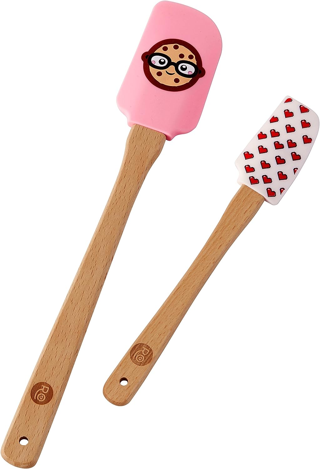 ROSANNA PANSINO Wilton Nerdy Nummies Silicone Spatulas, 2-Count Silicone Spatula Set