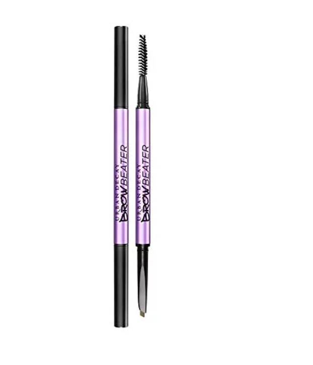 Urban Decay Brow Beater, Taupe Trap - Microfine Brow Pencil & Brush - Long-Lasting, Waterproof - Precise, Teardrop Tip for Smooth, Even Application