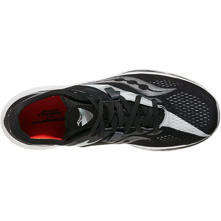 Saucony Mens Endorphin Pro 2 Running Shoe 12 Black/White