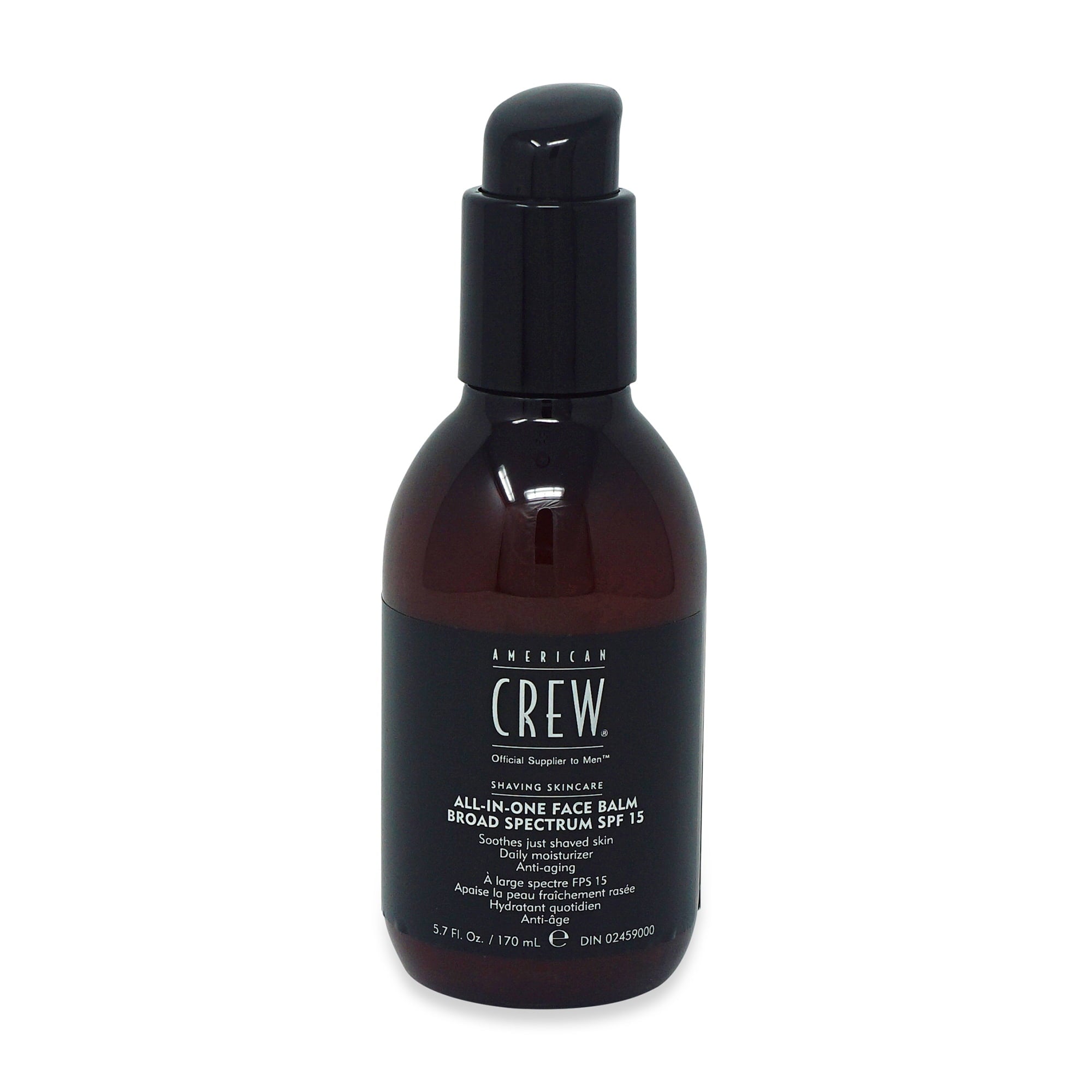 American Crew Shaving Skincare All-In-One Face Balm 5.7 Oz, Broad Spectrum Spf 15