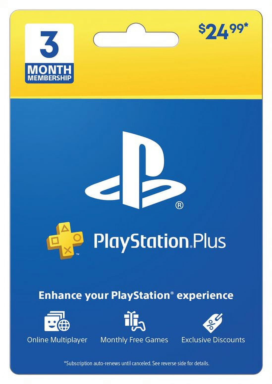 PlayStation Plus 3 Month Subscription