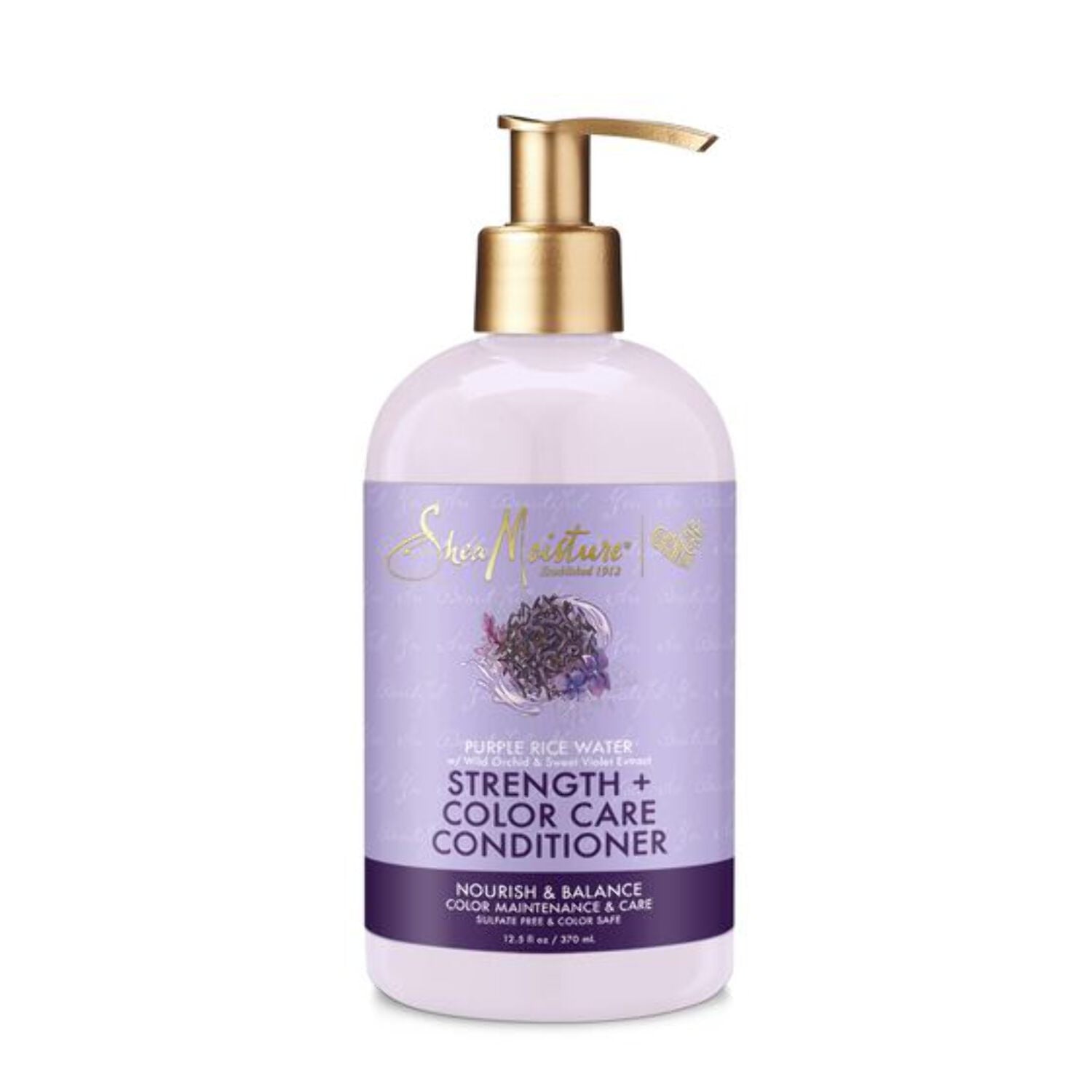 SheaMoisture Purple Rice Water Strength + Color Care Conditioner 13 oz