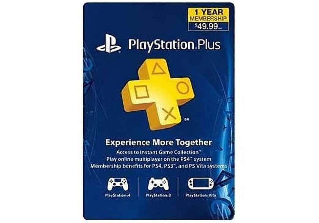 Ps Plus 12-month Live Card [new] (Sony)