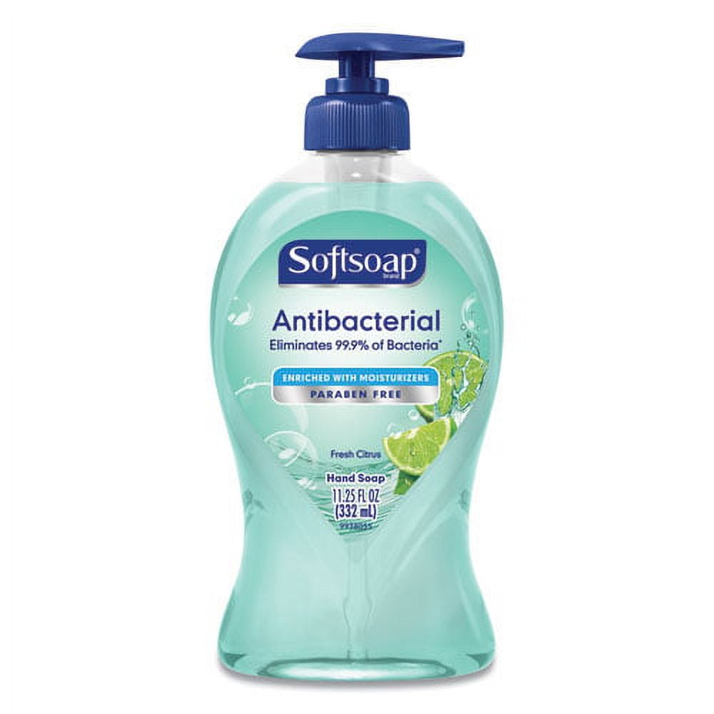 Antibacterial Hand Soap, Fresh Citrus, 11.25 Oz Pump Bottle | Bundle of 2 Each