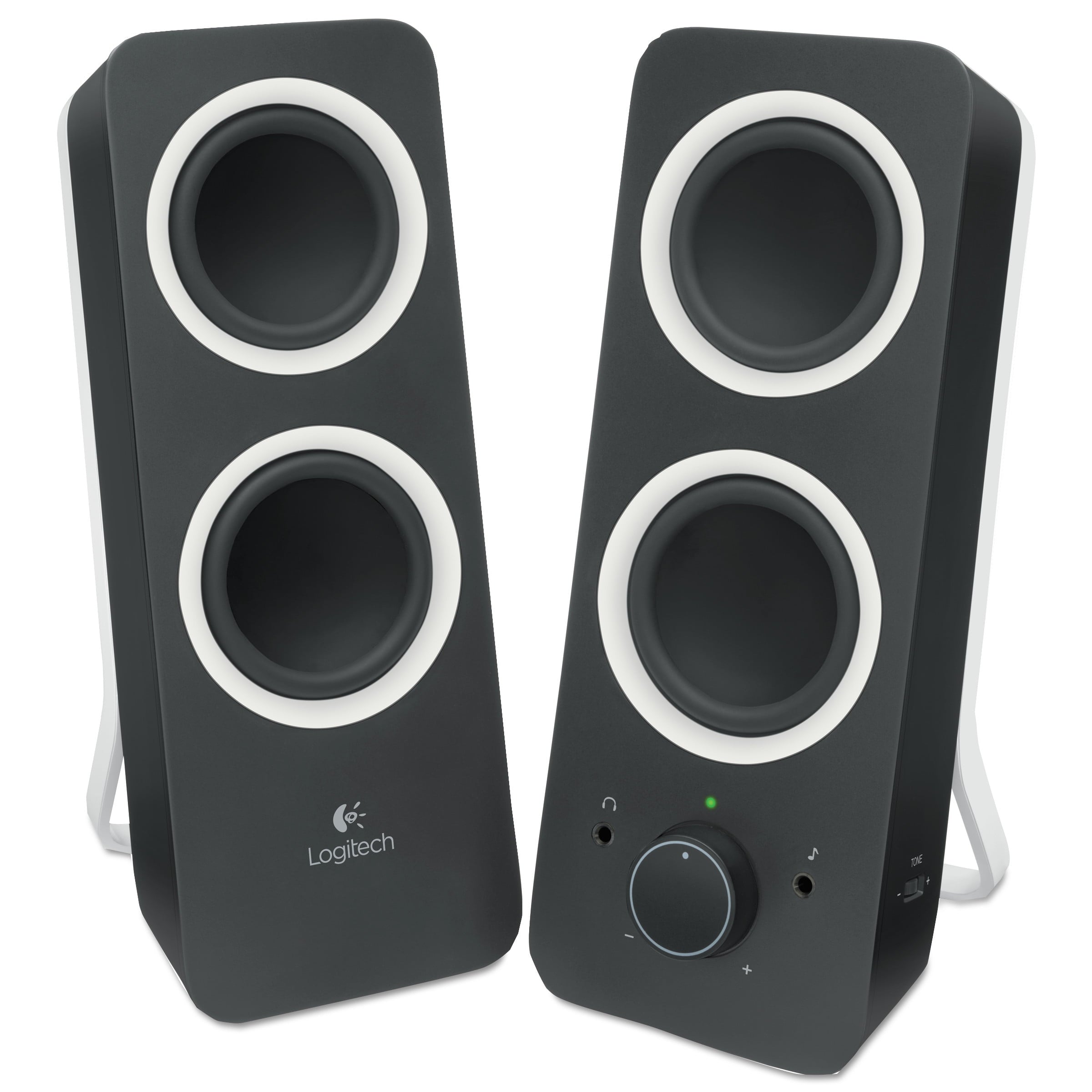 Logitech Z200 Multimedia 2.0 Stereo Speakers, Black