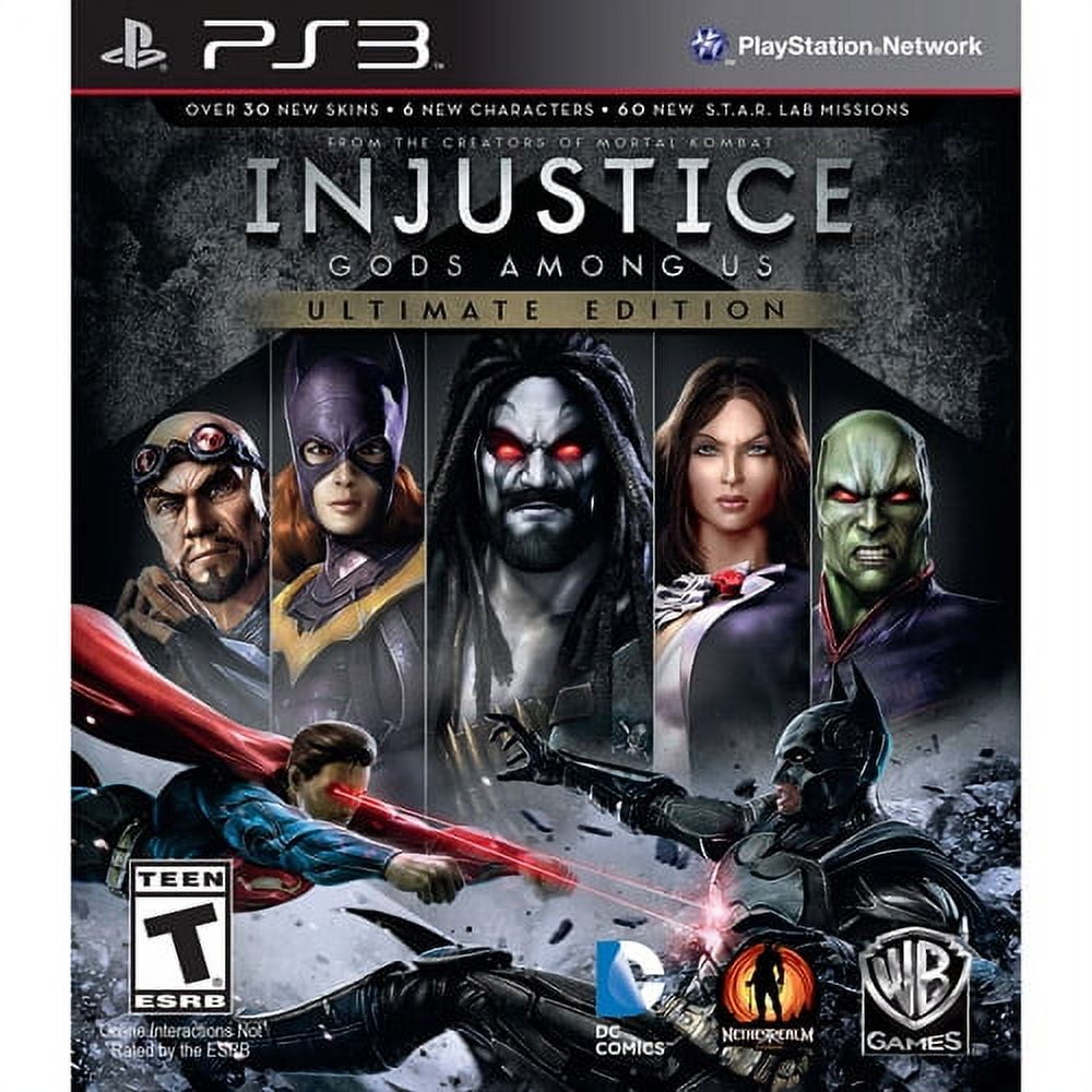 Injustice: Gods Among Us Ultimate Edition WHV Games PlayStation 3 883929323326