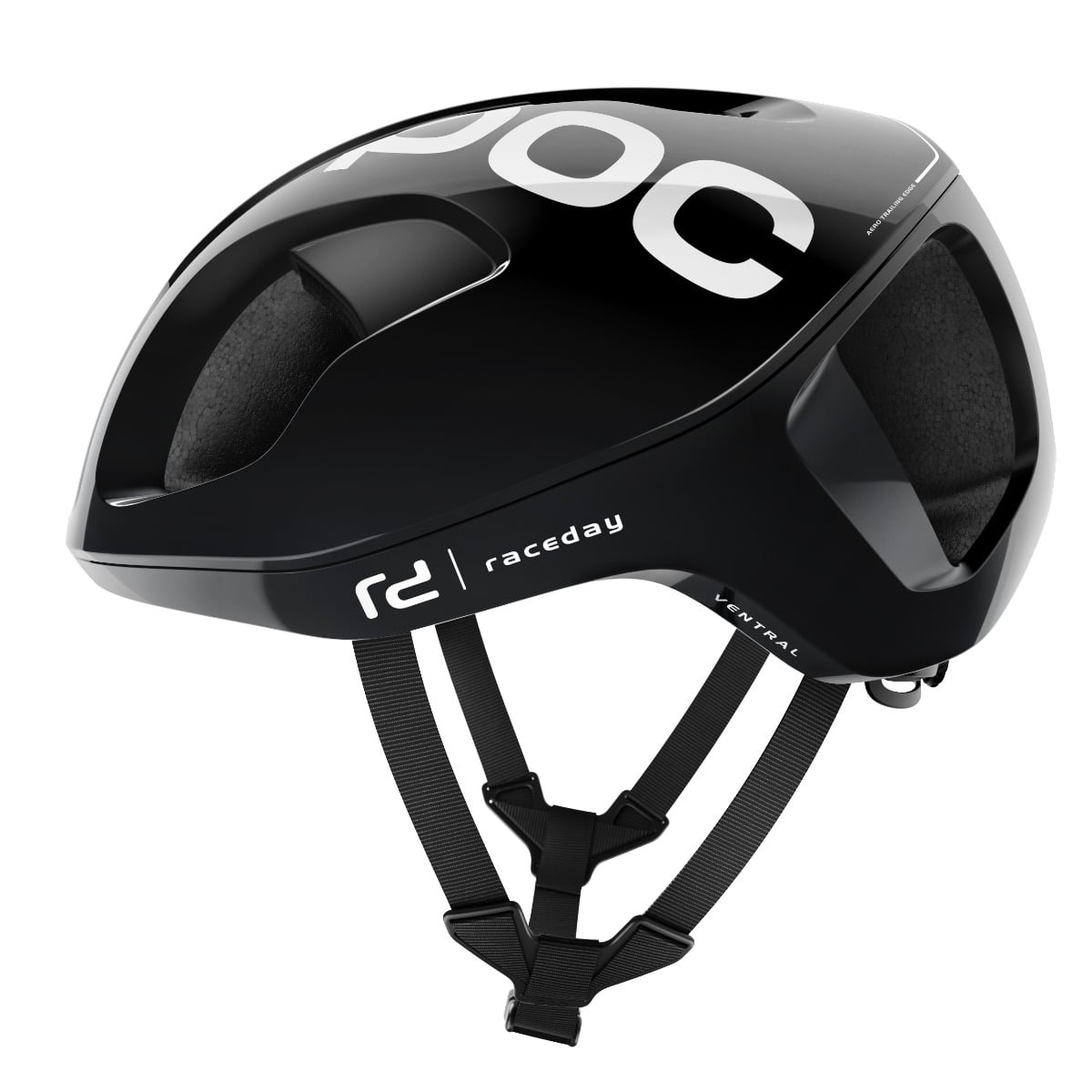 POC Ventral SPIN (CPSC) Helmet Uranium Black Raceday Small