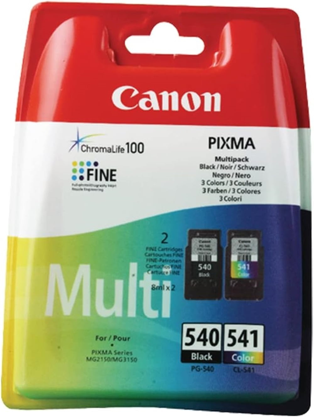 Canon PG-540 Black and CL-541 Colour Multipack