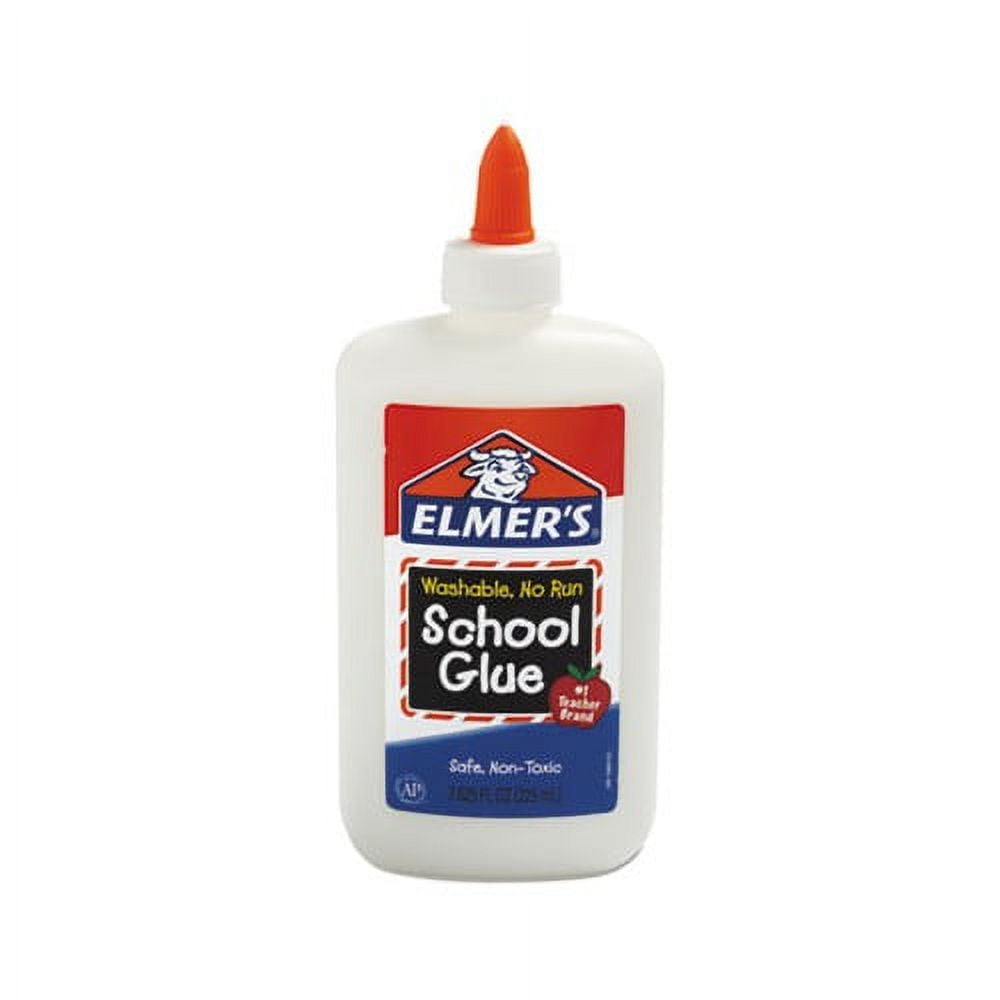 Washable School Glue 7.63 oz, Dries Clear