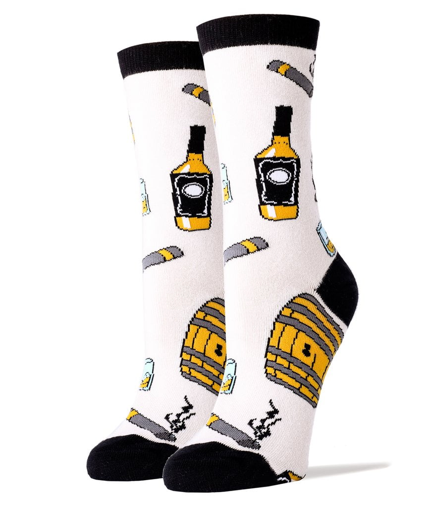 Oooh Yeah! Women's Crew Socks (Whiskey Me)