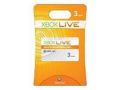 Microsoft Xbox Live Gold Subscription Card - Xbox 360 subscription license (3 months) - 1 user