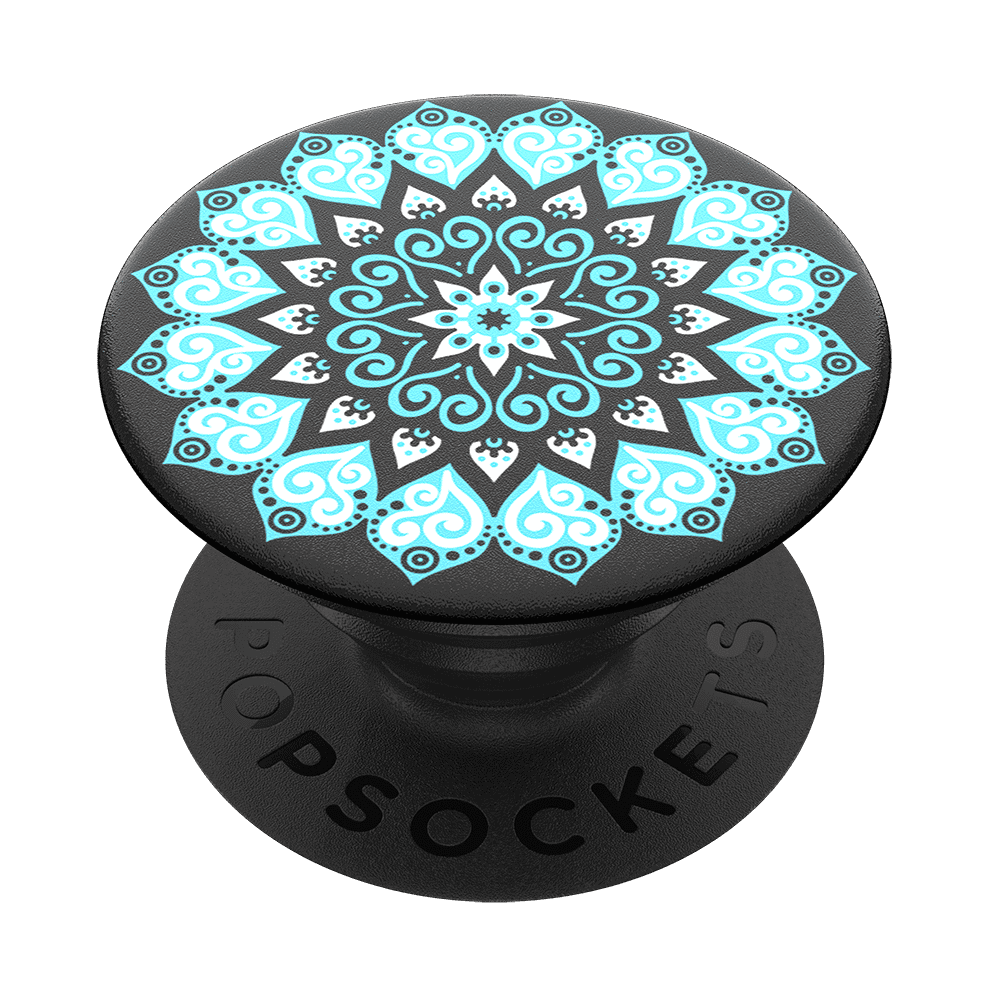 PopSockets Grip with Swappable Top for Cell Phones, PopGrip Peace Mandala Sky