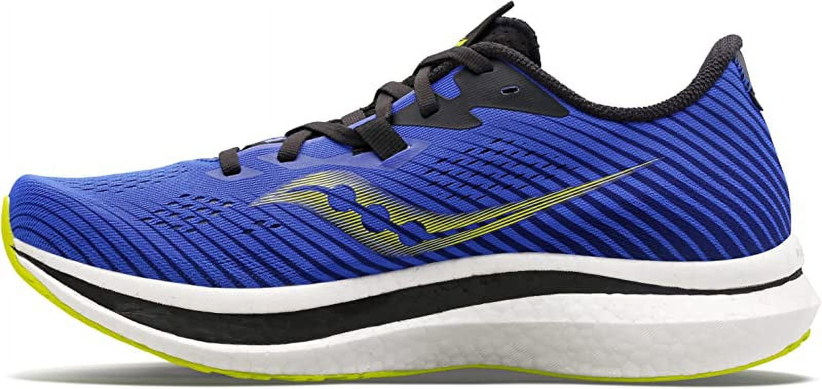 Saucony Men's Endorphin Pro 2 Running Shoes, Blue RAZ/Acid, 11.5 D(M) US