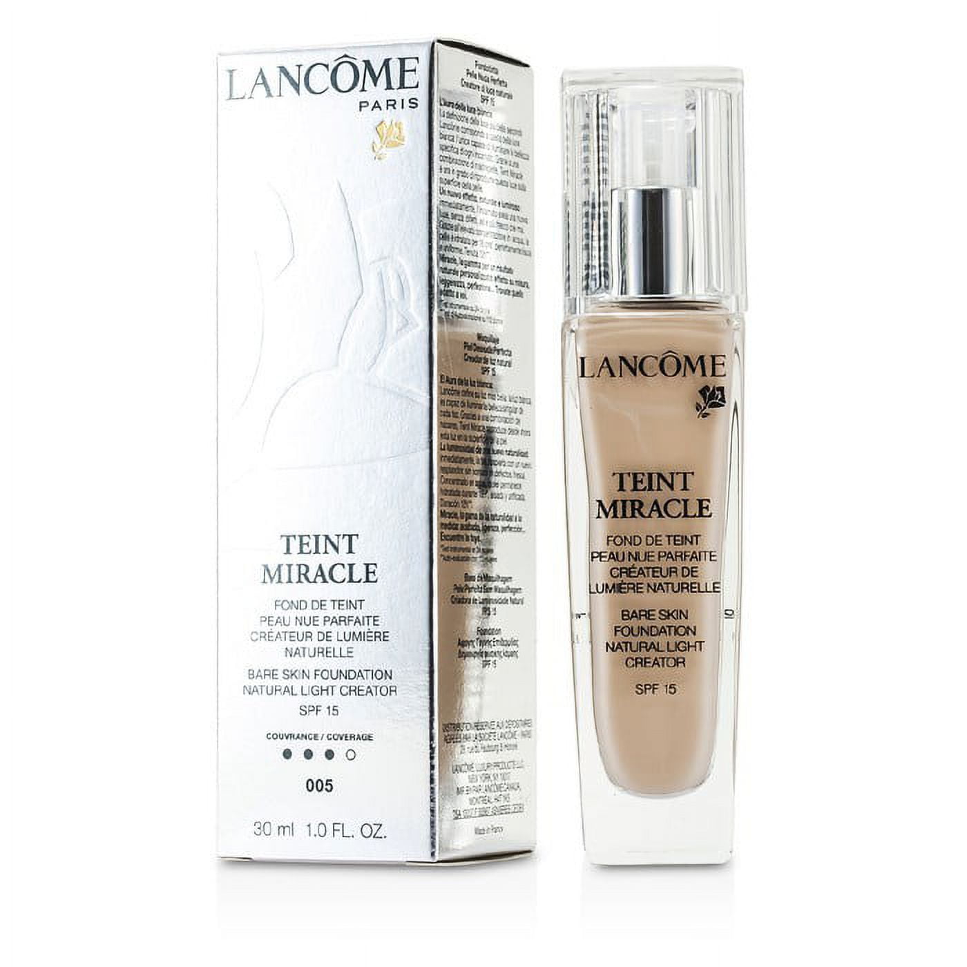 Lancome Teint Miracle Bare Skin Foundation Natural Light Creator SPF 15 - # 005 Beige Ivoire 30ml/1oz