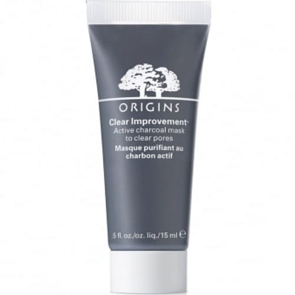 Origins Clear Improvement Active Charcoal Mask Clear Pores, Travel Size, .5 Oz