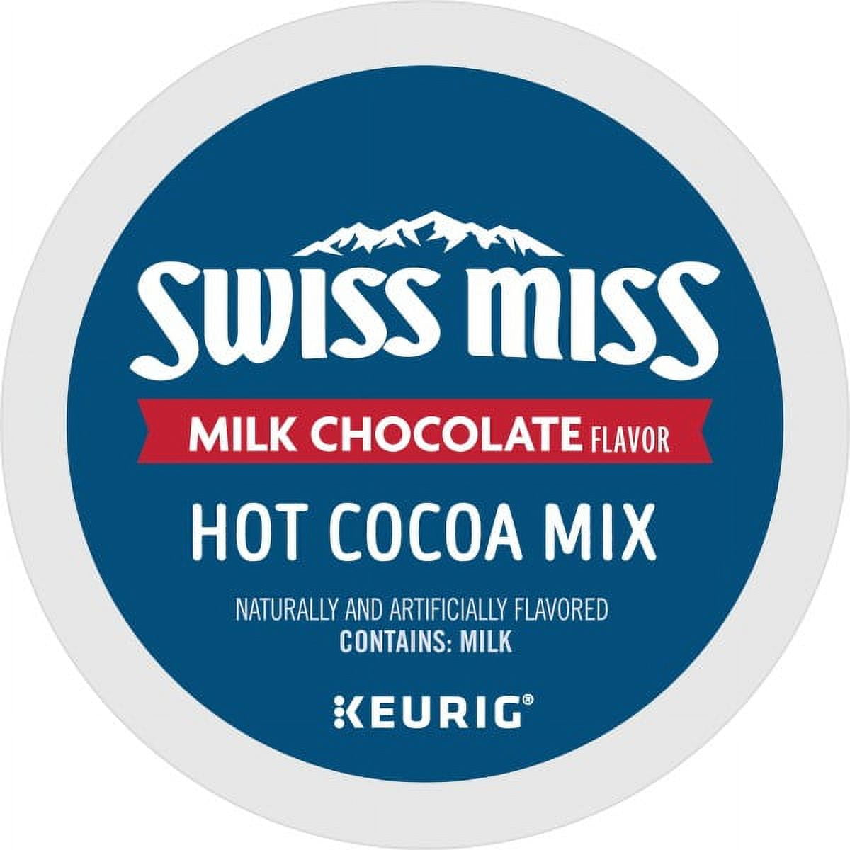 Swiss Miss Milk Chocolate Hot Cocoa Keurig K-Cup Pods, 24 Count