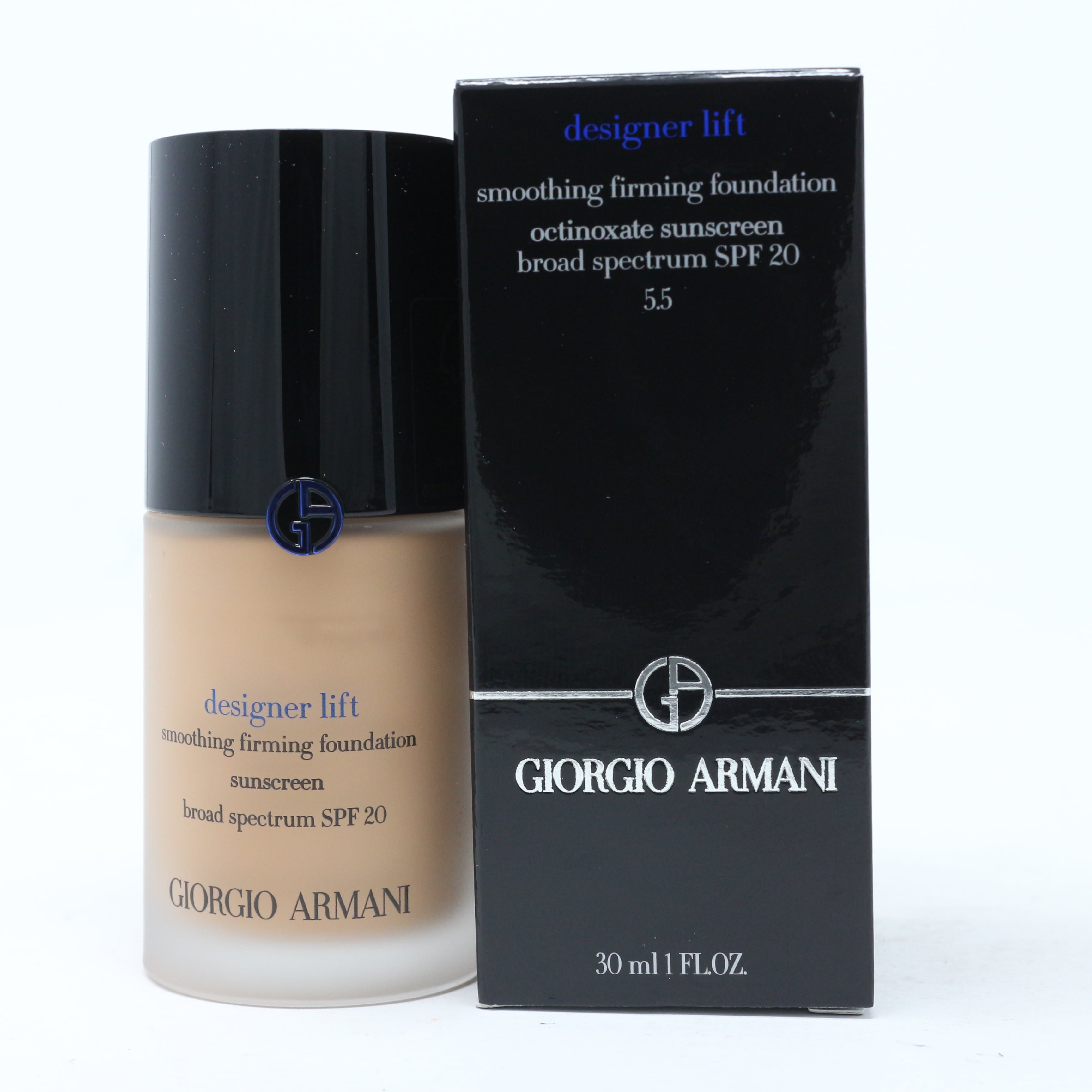 Giorgio Armani Designer Lift Smoothing Firming Foundation 1 fl oz Shade 5.5