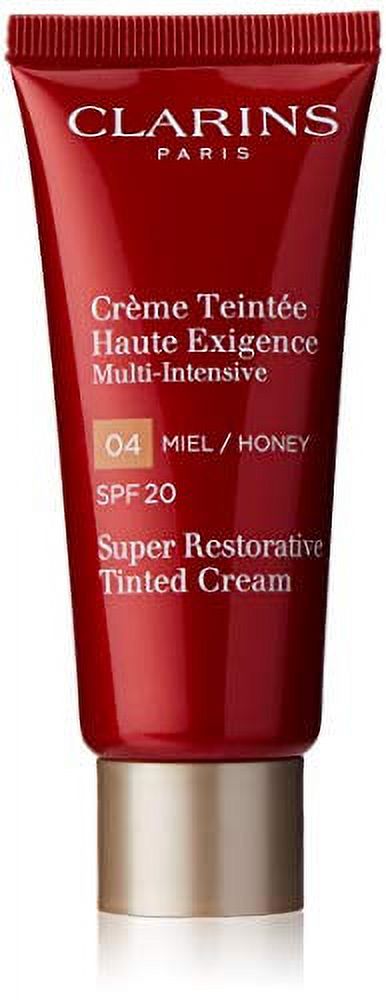 Clarins Super Restorative Tinted Cream SPF 20, No. 04 Honey, 1.4 Ounce