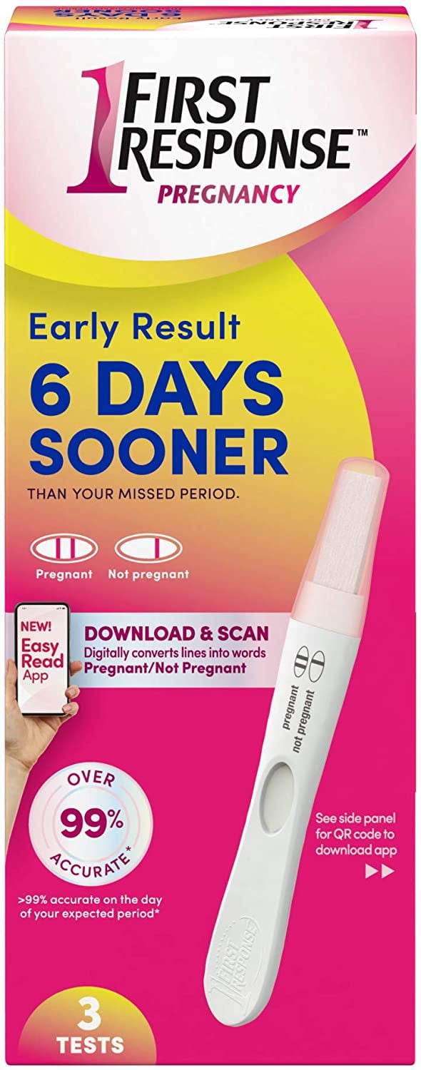 First Response Early Result Pregnancy Test - 3 Ea