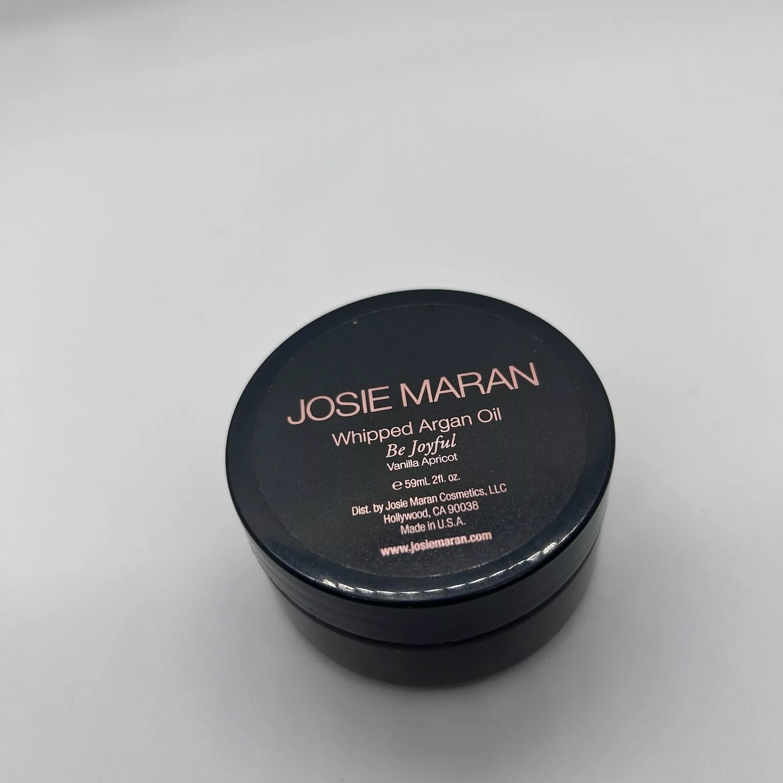 Josie Maran Whipped Argan Oil Hydrating Body Butter VANILLA APRICOT 2oz NEW!