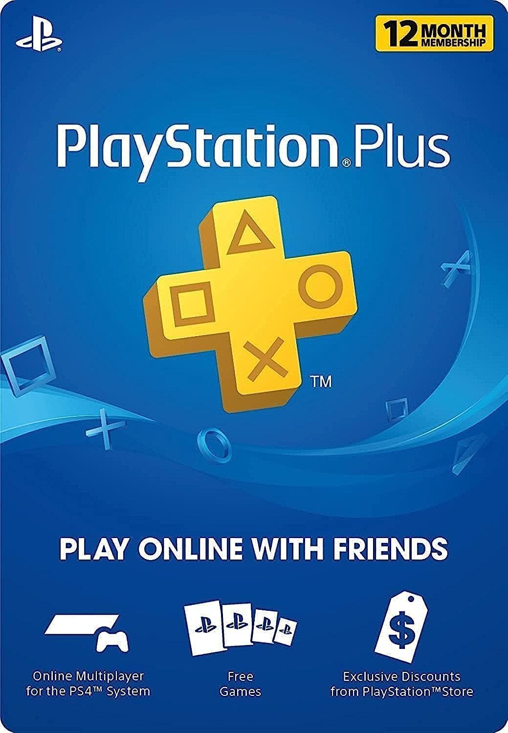 1-Year PlayStation Plus Membership - PS3/ PS4/ PS Vita [Digital Code]