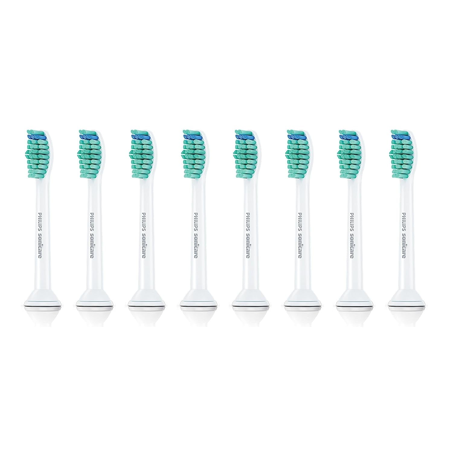 Philips Sonicare ProResults HX6018/31 Original Standard Toothbrush Replacement Brush Heads Pack of 8 White