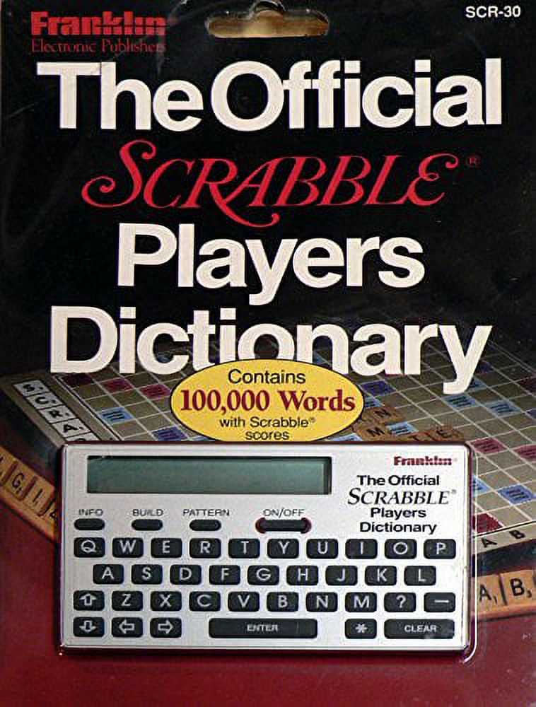 Franklin The Official Scrabble Players Dictionary Model SCR-30