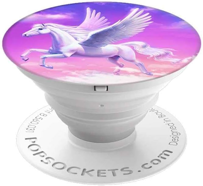 PopSockets Pegasus Magic Single Phone Grip PopSocket Universal Phone Holder