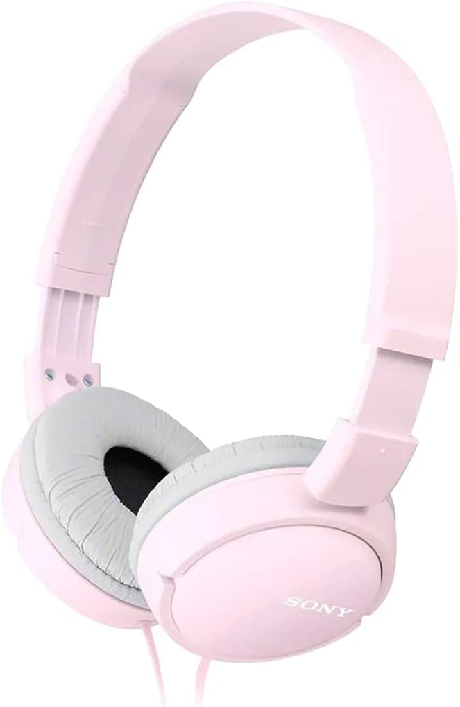 Sony Dynamic Foldable Headphones MDR-ZX110-P (Pink) No Mic Standard Packaging