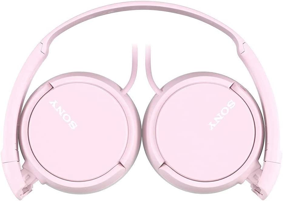 Sony Dynamic Foldable Headphones MDR-ZX110-P (Pink) No Mic Standard Packaging